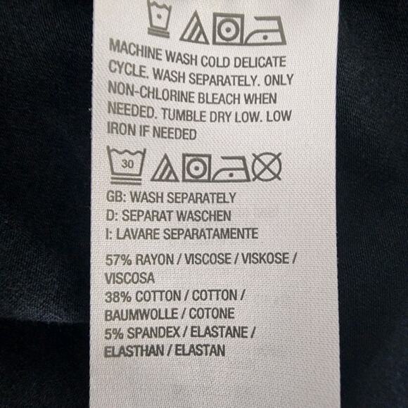 Denim & Co. Essentials Womens So Soft Jersey Layering Tank Size 2X Black A650481 - Picture 7 of 8